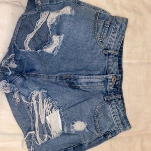 Distressed Women’s Jean Shorts